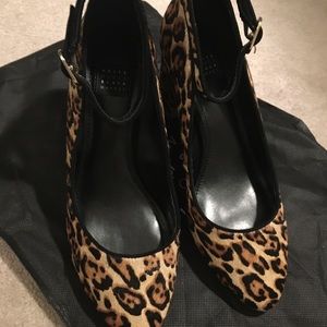 White House black market leopard heels